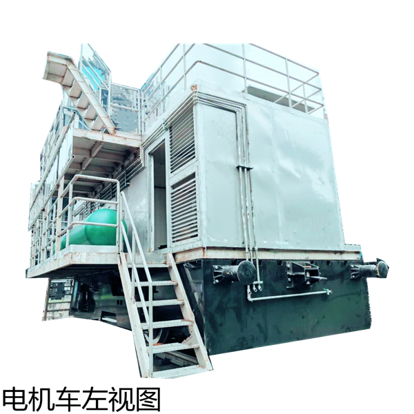 電機車(chē)左視圖
